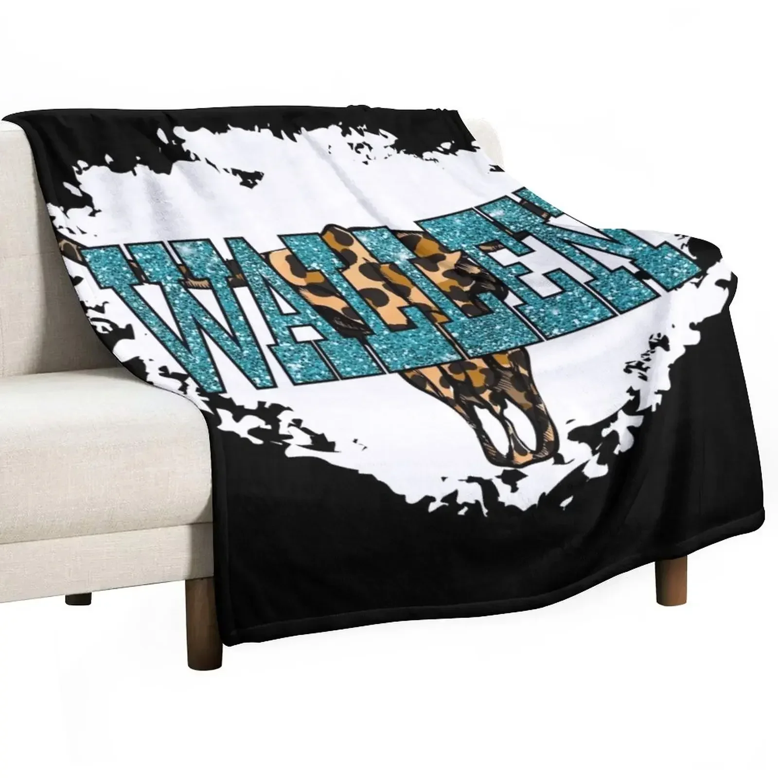 

Wallen Bullhead Western Country Music Wallen Hardy Throw Blanket Soft Plush Blanket as Housewarming Gift