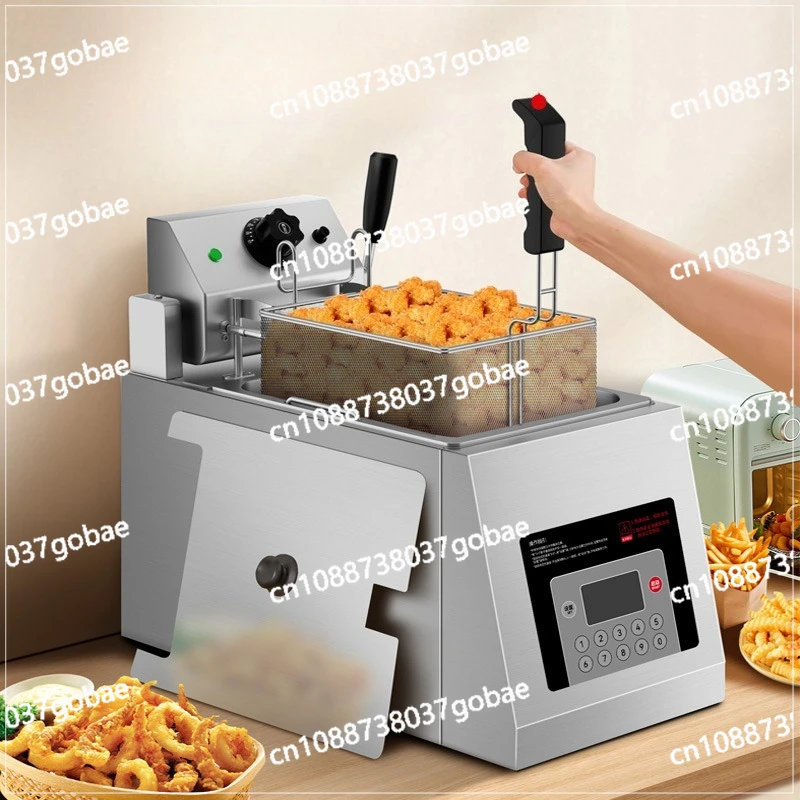 

Automatic lifting electric fryer Commercial single and double cylinder fryer