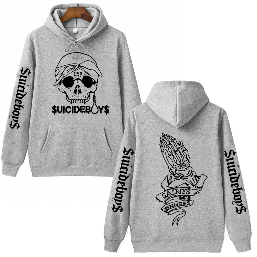 2024 New Suicideboys Hoodie Man Woman Harajuku Pullover Tops Long Sleeve Sweatshirt