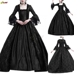 Adult Women Medieval Princess Costumes Carnival Party Elegant Renaissance Queen Cosplay Long Dress Women Retro Fancy Clothes