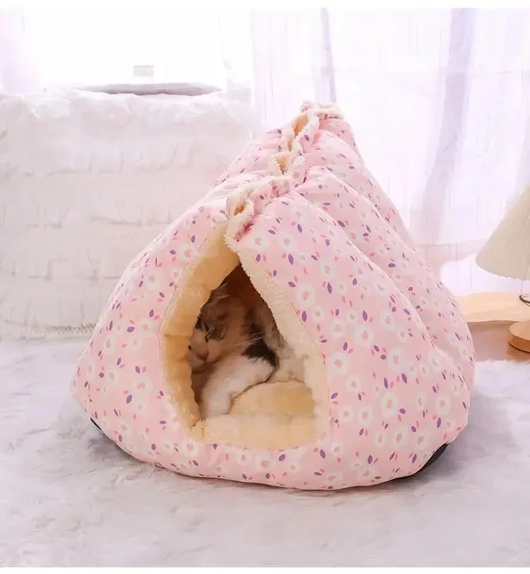 Katzenbett, Winter, warm, Heimtierbedarf, Korb, Häuser, Zubehör, alle Accessoires, Hundematte, Kissen, Kätzchen, Dinge, Welpenwaren, Betten, Haus – Detail 7