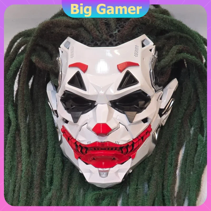 

Маски Джокера, маски киберпанка, косы клоуна, 3d косплей, смола, продукты на заказ, аниме, реквизит для ролевых игр и подарки на Хэллоуин, игрушки