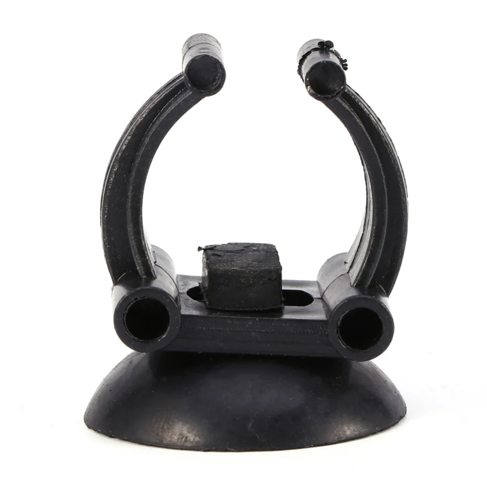 

30Pcs Fish Tank Suction Cup Safe Resin Material Aquarium Tube Clip Strong Suction Easy to Use for Home Store Black