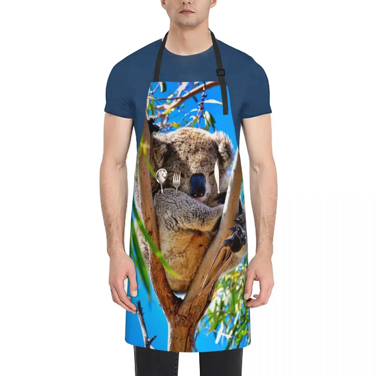 

Lovely Australian Koala Bear Apron professional kitchen kitchen girl japanese woman Apron