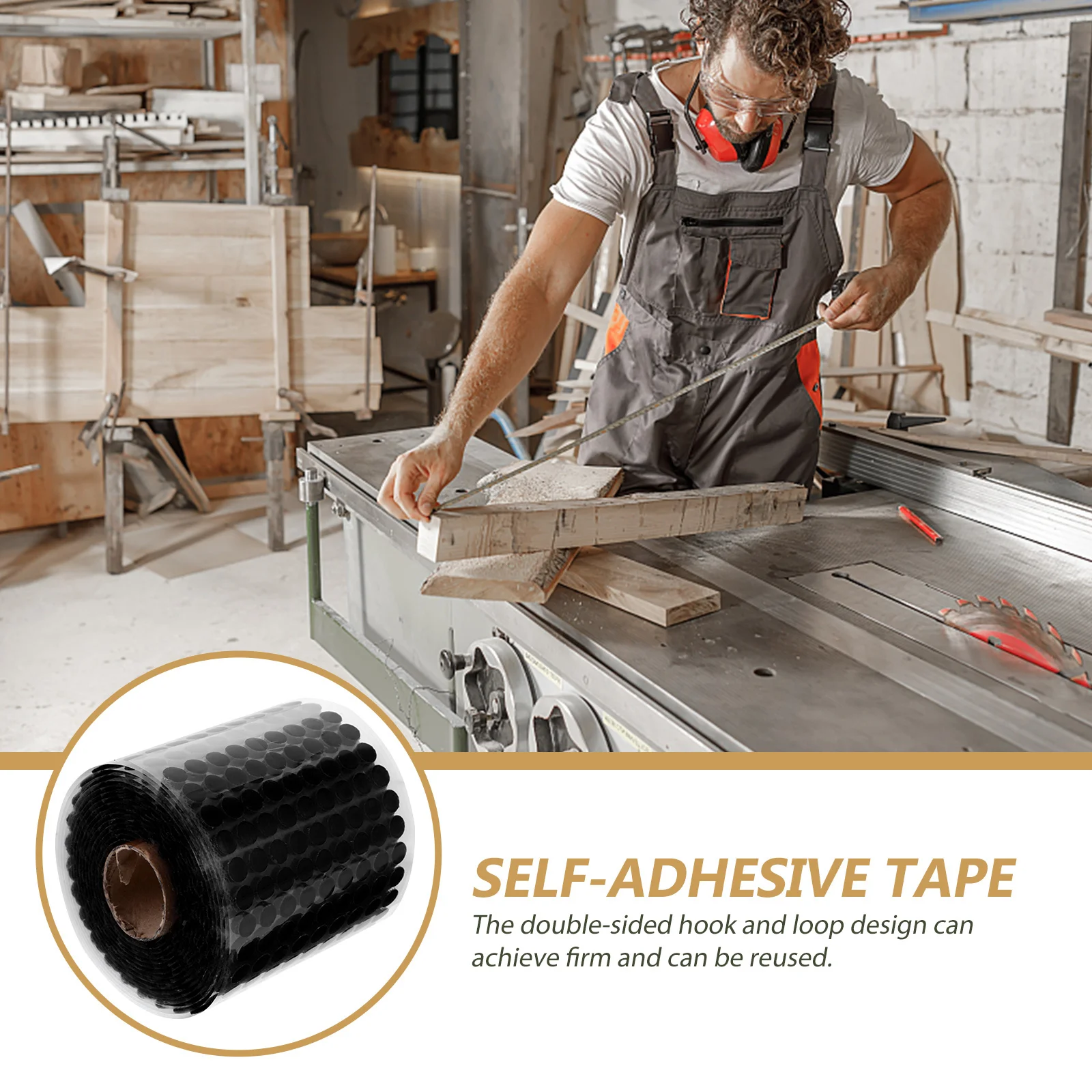 1000 قطعة منصات لاصقة عالية الالتصاق على الوجهين القابلة للإزالة السجاد القابضون البساط تحديد أشرطة للمطبخ الحمام مكتب #5