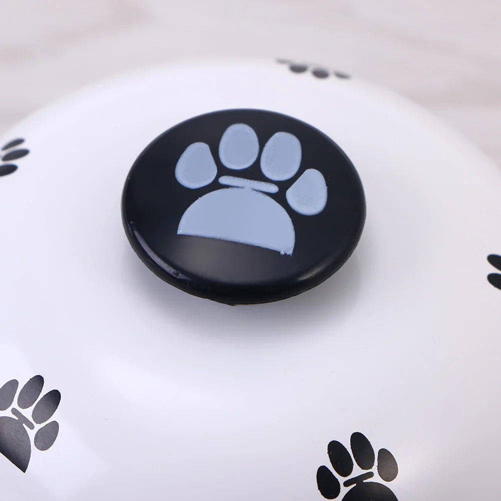 

2pcs Pet Bell Flat Wide Button For Dogs Puppy Loud Sound Communication Device Dog Training Bells Plastic Pets Training Supplies