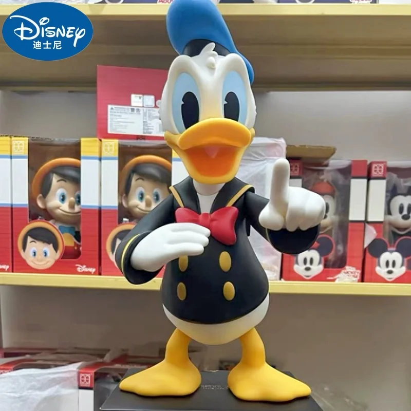 

Disney Trendy Cute Donald Duck 31cm High Can Be Handmade Online Celebrity Play Figure Decoration Model Dolls Toys Birthday Gifts