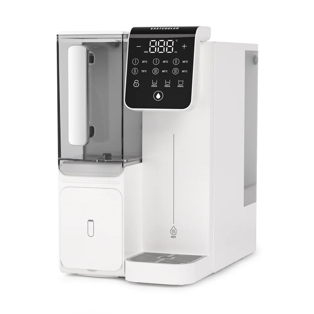 Newly Designed Counter Top Water Filter Instant Hot Water Dispenser Hot and Cold Water Dual-Use, No Installation Required.