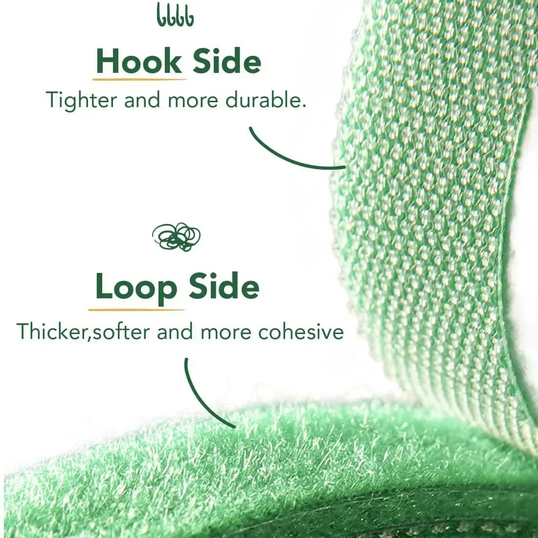 5M Nylon Pianta Fasciatura Cravatta Riutilizzabile Pianta Gancio Loop Cravatte Verde Nastro di Fissaggio Canna di Bambù Wrap Supporto Accessori Per Il Giardino di Casa