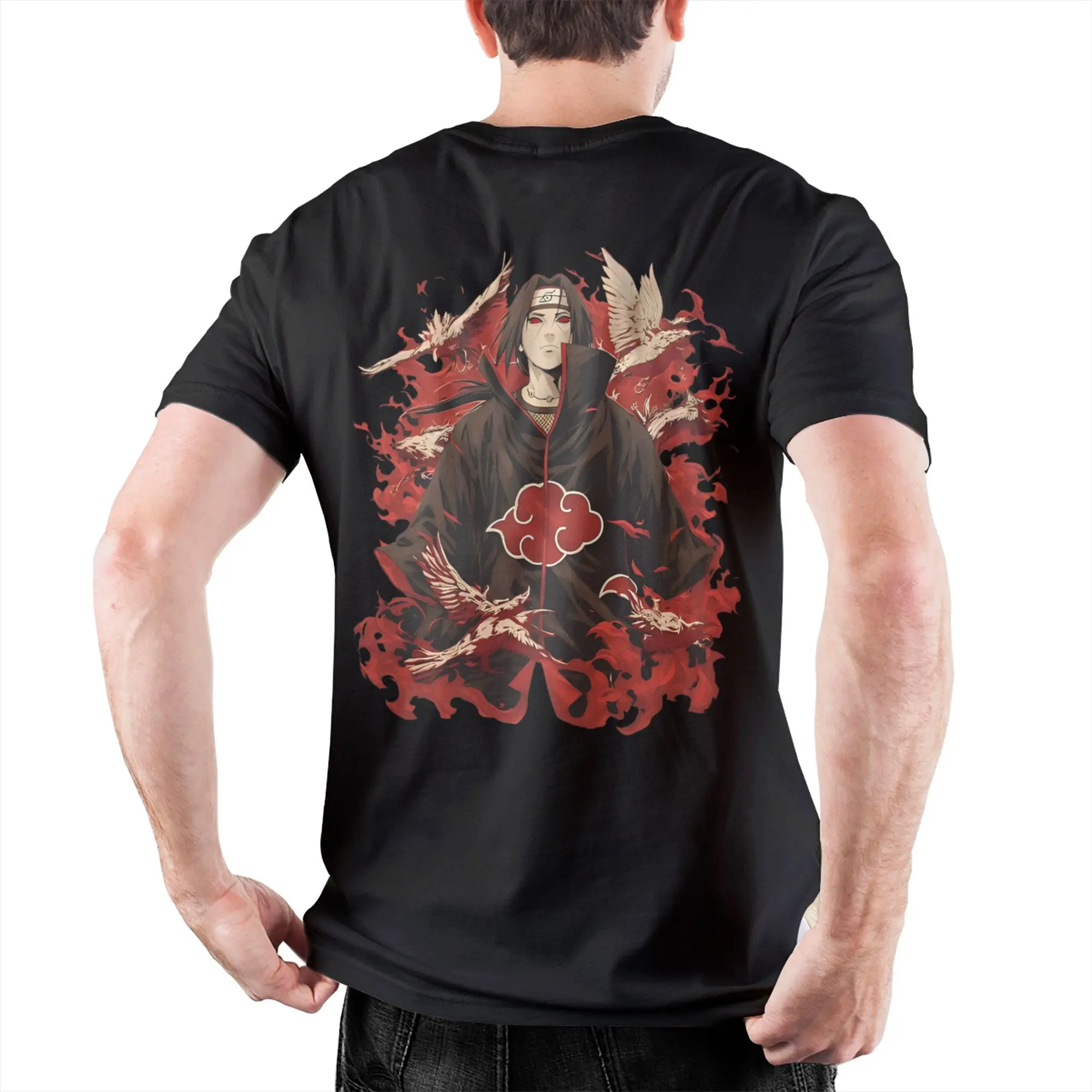 

Narutos Itachi Manga T-Shirt Men Women Casual Cotton Tee Shirt O Neck Short Sleeve T Shirt 4XL 5XL 6XL Clothing