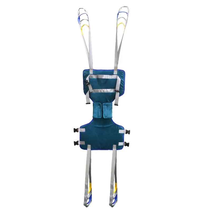 Full Body Lift Sling Walking Standing Rehabilitation Transfer Belt Bed Wheelchair Sit-Stand Moving Belt for Totally Paralyzed