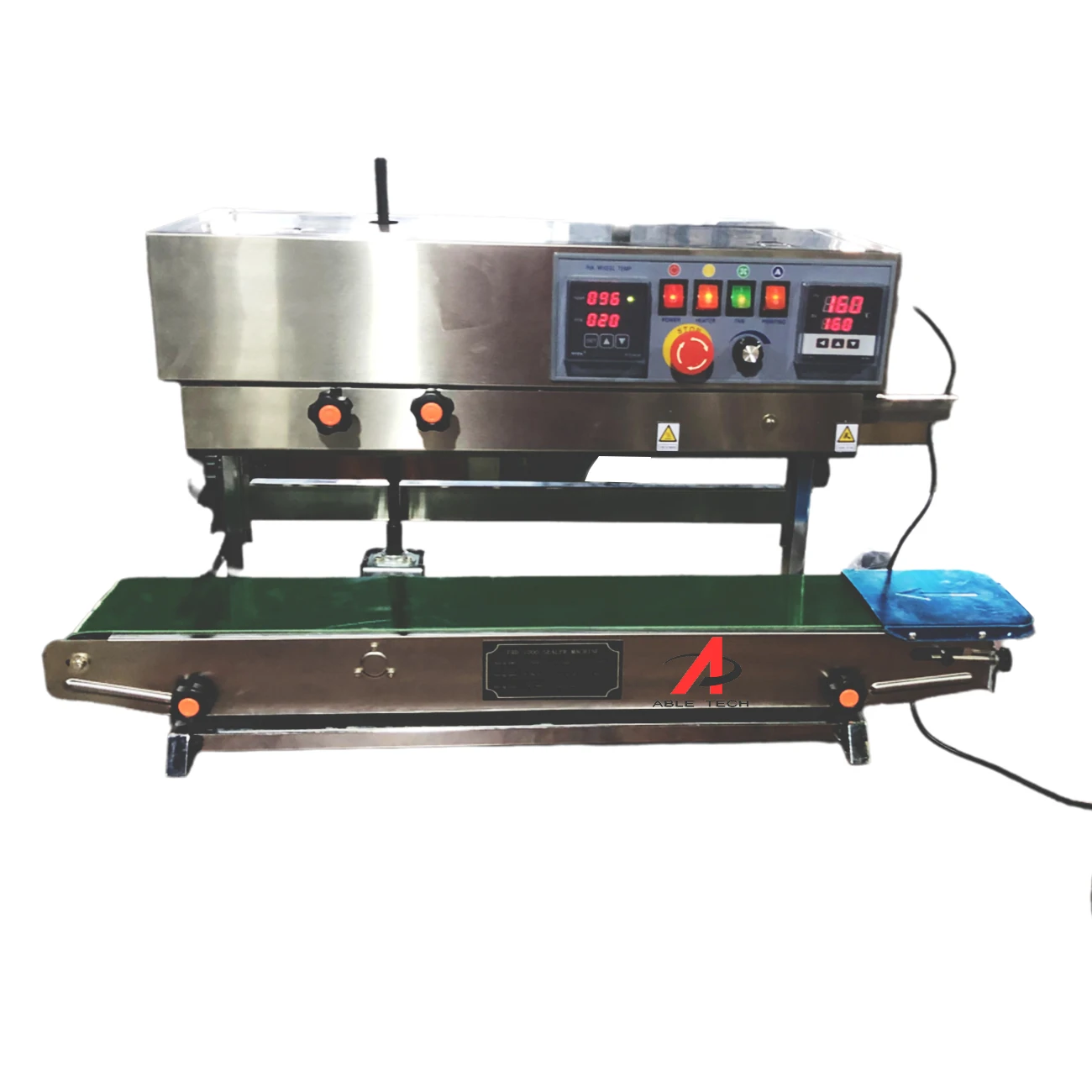 FR1000solid Ink Roller Band Sealer Pouch Continuous Film Sealer