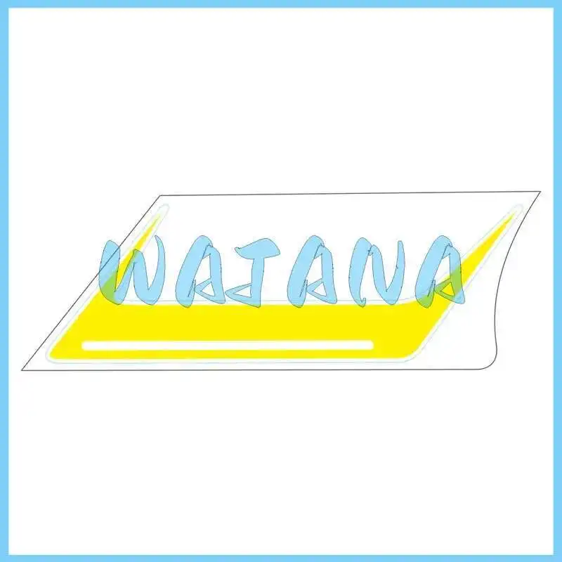 

Kd150-z2 Fuel Tank Left / Right Decal (bright Yellow/high Viscosity) 1210312-250000 / 1210312-251000 For Kiden Original Part