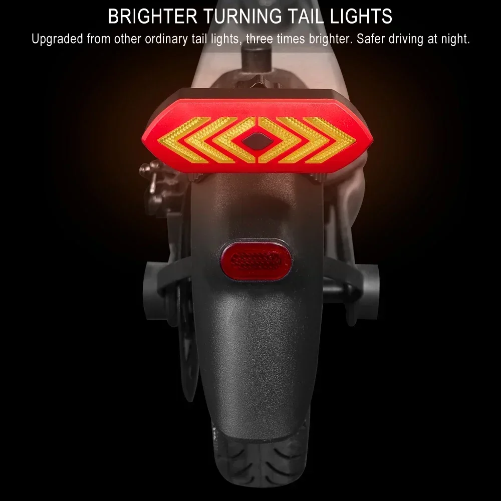 Turn Signal Lamp E-Scooter Multi-angle Turn Signal Light Rotation for Ninebot F20 F30 F40 Max G30 G30D G2 G65 Electric Scooter