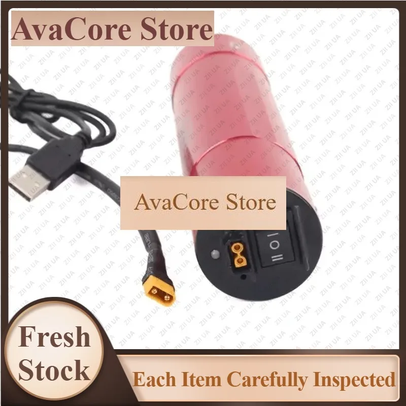 AvaCoreDLE Electric Fuel Pump 2L/Min Rechargeable Bidirectional Metal CNC System For Gas Nitro RC Airplane FPV Drone High Refuel