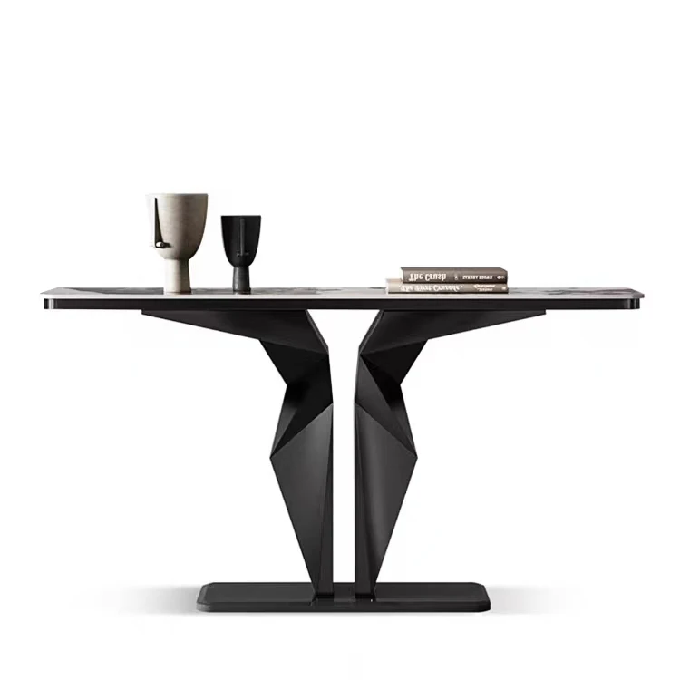 

Modern Luxury Porch Table Modern Simple Hallway Corridor Wall Creative Decorative Side Cabinet Console Table