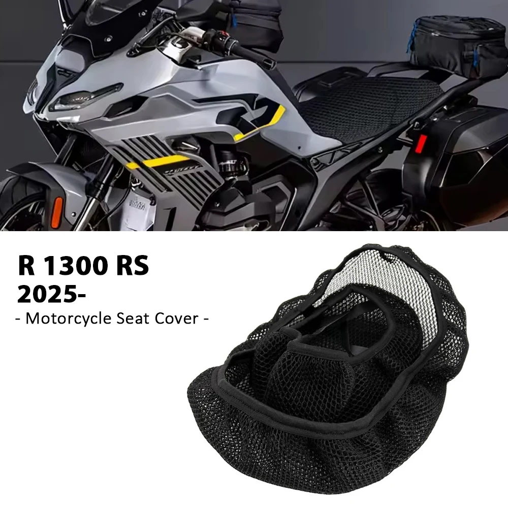 Per BMW R1300RS 2025- NUOVA Moto 3D A Nido D'ape Isolato Coprisedile R 1300 RS Tessuto di Maglia di Nylon Impermeabile Cuscino antiscivolo