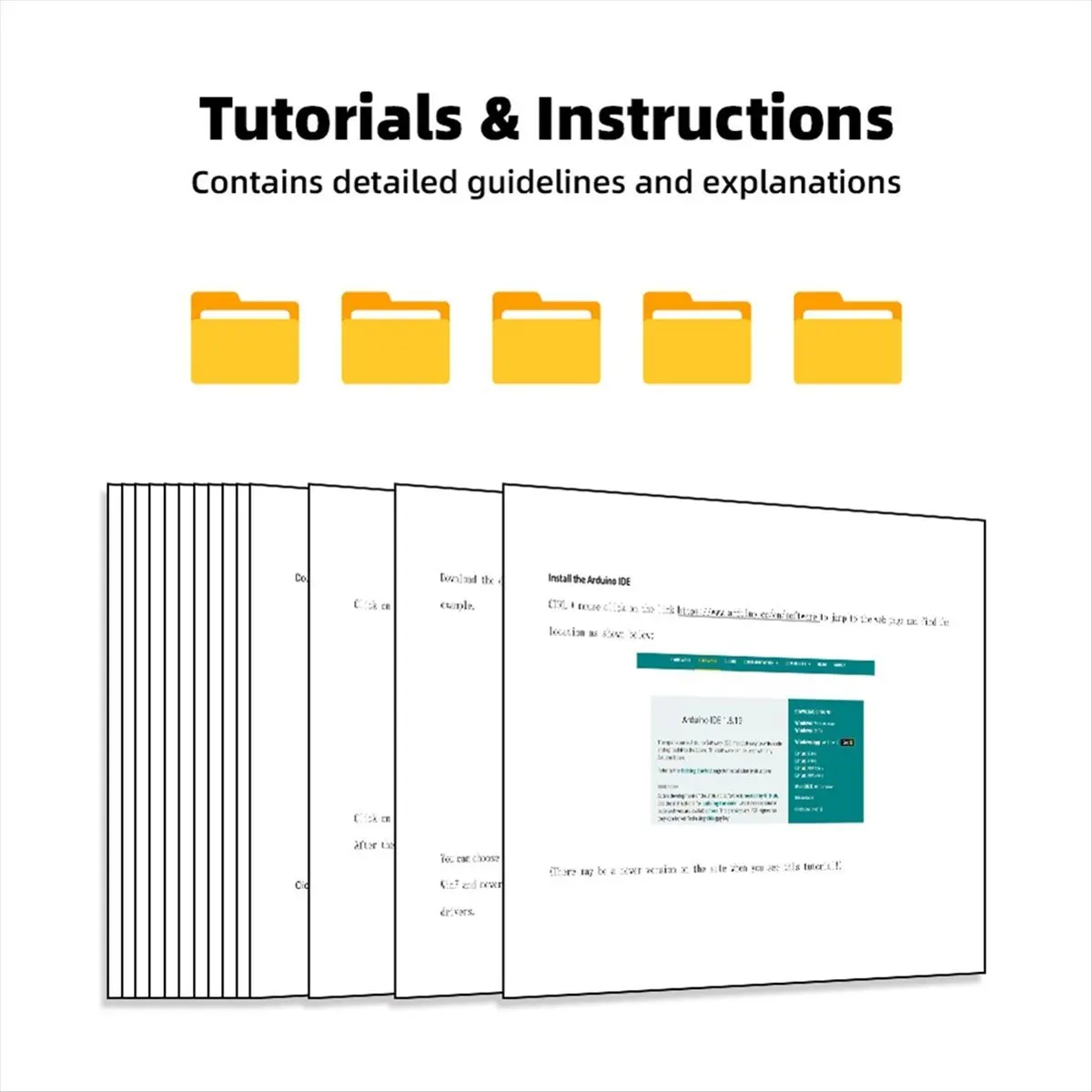 

Y69A Basic Starter Kit for Arduino R3 Programming DIY Electronics Educational Learning Kit with Programed Codes Instruction