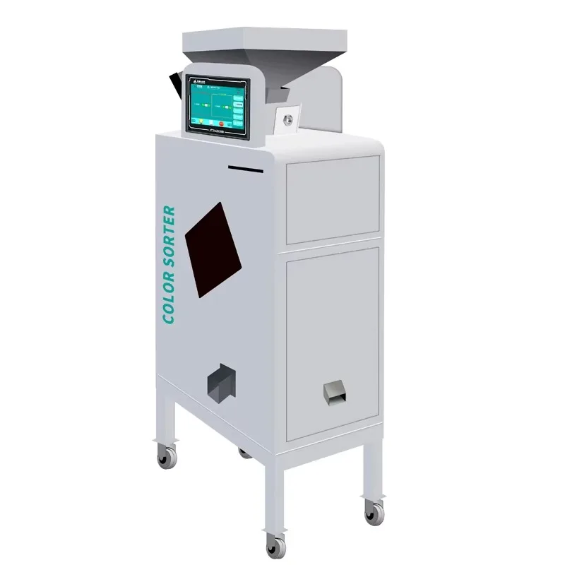 Optical Color Sorter Green Peas Sorting Machine Mini Color Sorter Machine Roasted Coffee Beans Color Sorter