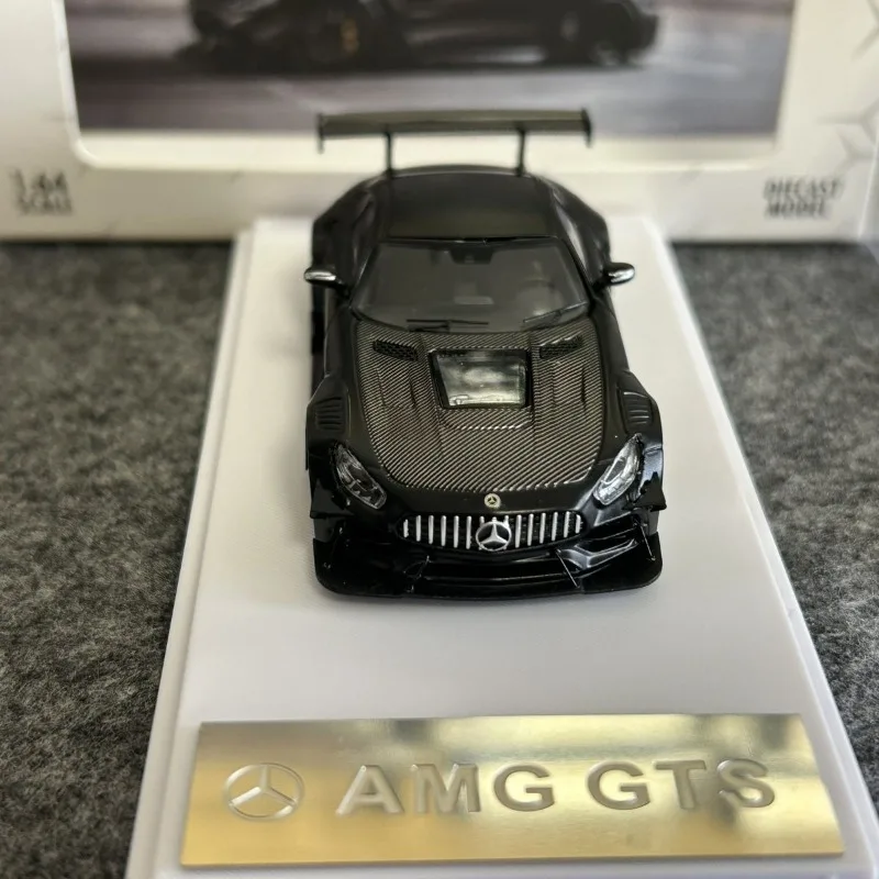 다이캐스트 모델 자동차 Rhino 모델 1/64 메르세데스 AMG GT S 합금 모델 자동차 장난감 소년용 오리지널 박스