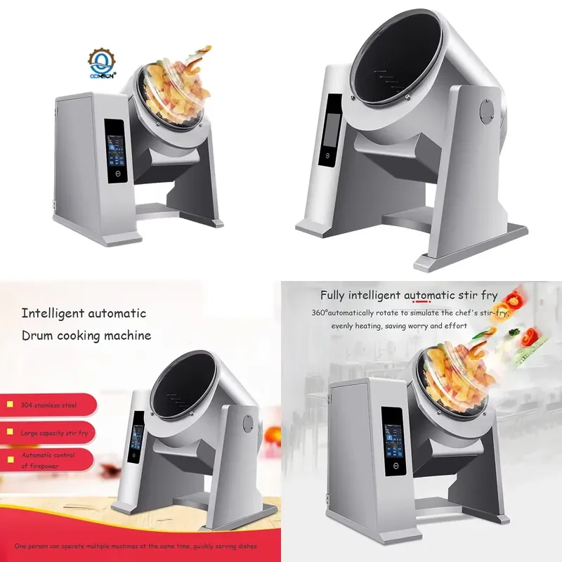Automatic Food Cooking Machine Multifunctional Cooker for Potato Steam Noodle Preparation Kitchen Appliance