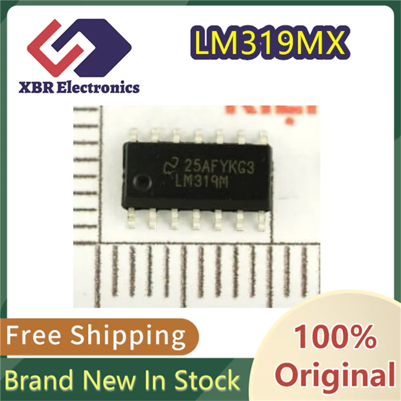 

(10/50 pieces) LM319M LM319MX LM319 SMD SOIC-14 Dual High Speed ​​High Voltage Comparator Chip Spot