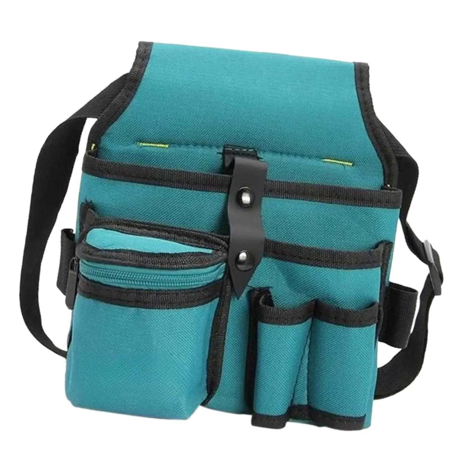 Borsa per attrezzi da elettricista con cintura in vita regolabile portautensili multiuso Multi tasche per accessori da lavoro in giardino