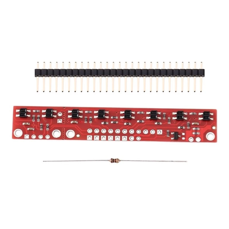 M07K-QTR-8RC Reflectance Sensor Array 8-Ways 8 Channel Reflectance Sensor