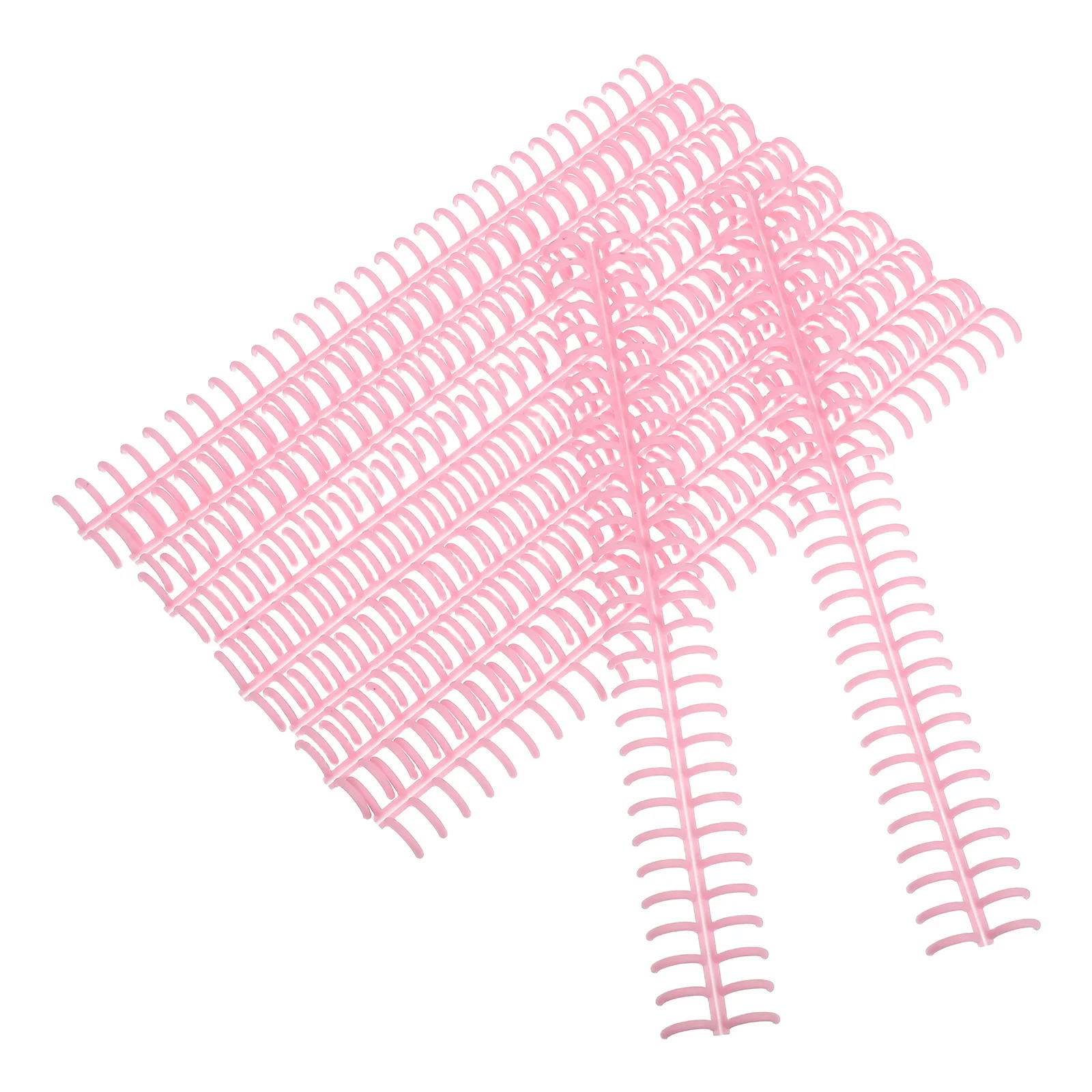 

10Pcs Plastic 30-Hole Loose Leaf Binder Rings Adjustable Detachable for Document Notebook Office School Use Office Binding Combs