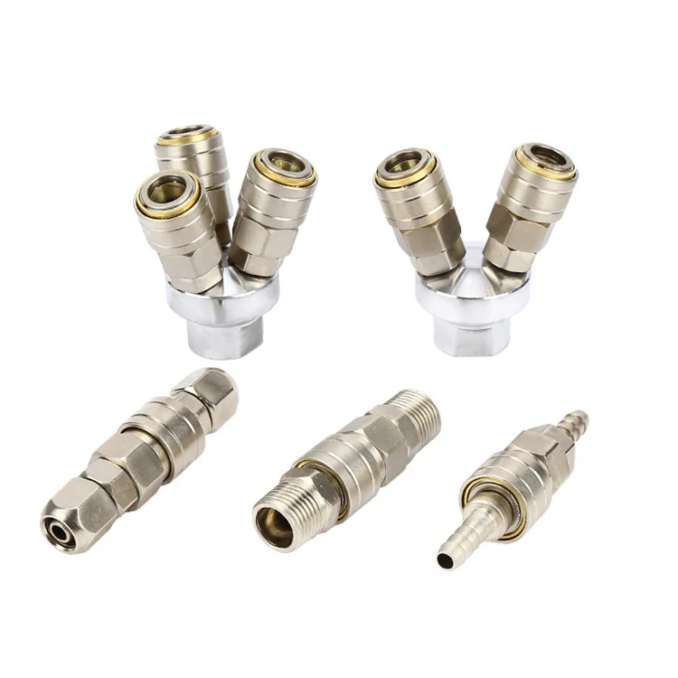 Self-Lock C Quick Connector SP PP SM SF PF PM SH PH20 Air Gun Compressor Hose High Pressure Auto Repair Kit