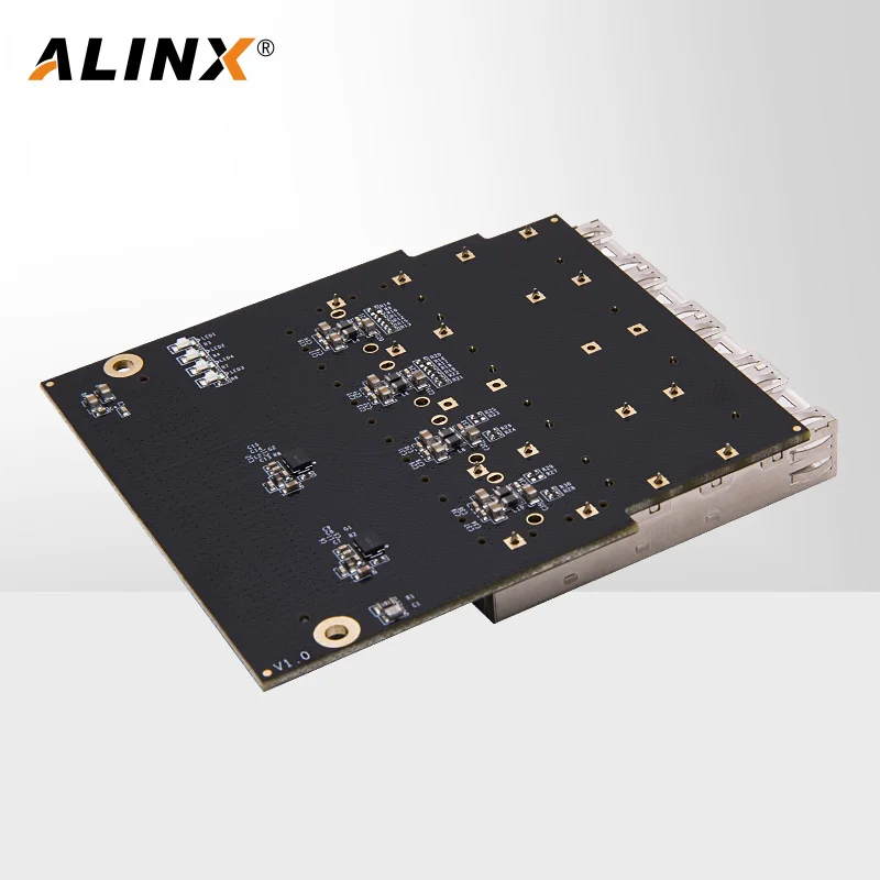 ALINX FH1223: HPC Interface to SFP Optical Fiber Interface Adapter Board FMC Daughter Board for FPGA Kit