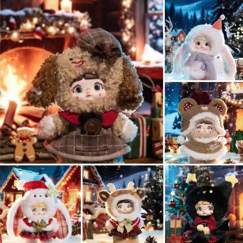 

Genuine In Stock Nommi Magical Christmas Eve Blind Box Kawaii Vinyl Doll Toys Trendy Ornament Bag Toy Mystery For Labubu Gifts