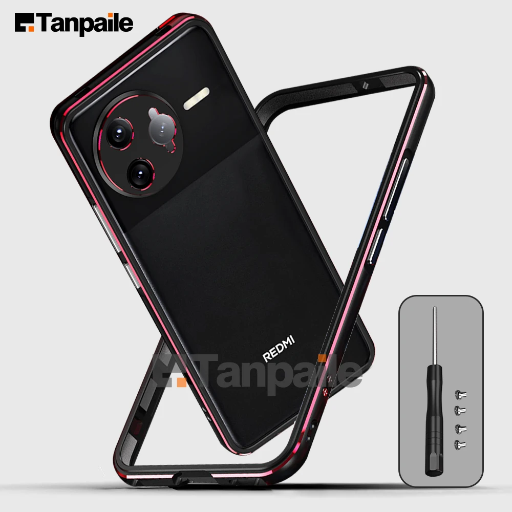 

for POCO F7 Ultra / Redmi K80 Pro Metal Case Aluminum Bumper Frame Lock Cover Funda