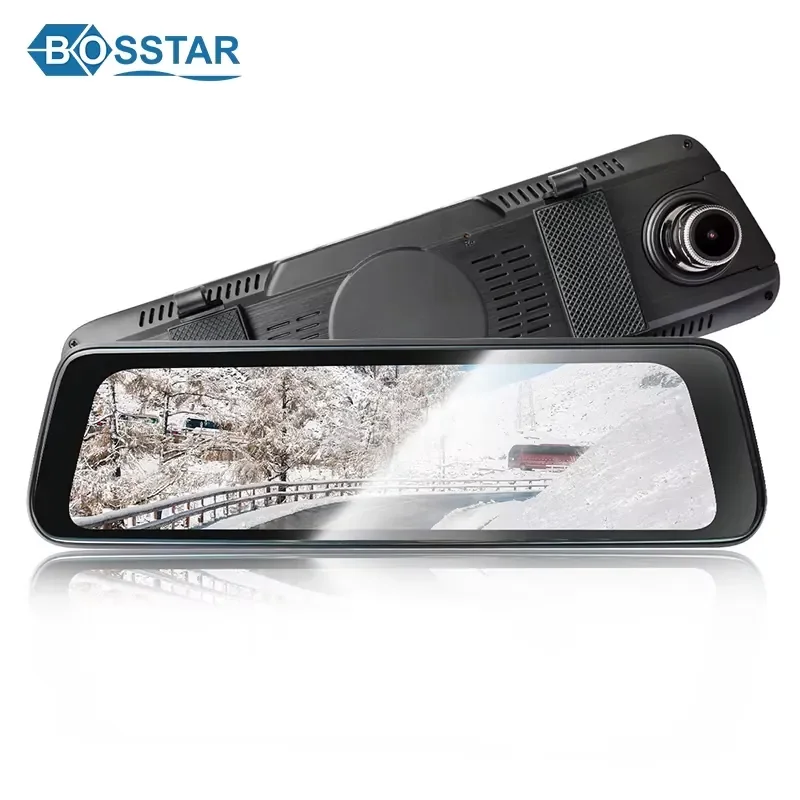 10 Inch Dual Lens Car Dashcam 1080P Front Rear Car Dvr Car Black Box Dash Cam