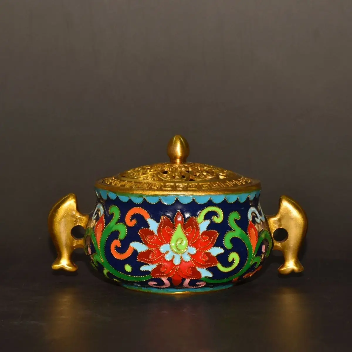 Pisces ear flower Incense Burner Statue for Tea Home Decor Ornaments
