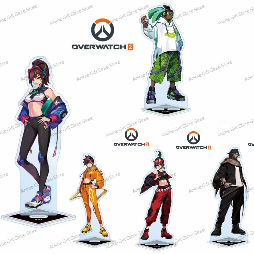 Акриловая подставка для игры Overwatch, украшение для рабочего стола, стоячая модель, подарок, коллекционный подарок 15 см Акриловая подставка для игры Overwatch, украшение для рабочего стола, стоячая модель, подарок, коллекционный подарок 15 см