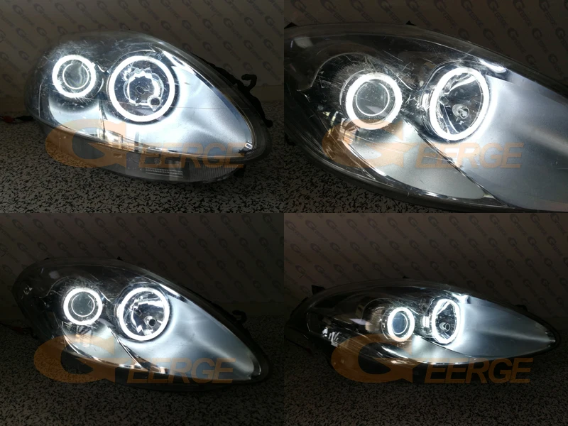 For FIAT BRAVO 198 Croma 194 Excellent Ultra Bright CCFL Angel Eyes Kit Halo Rings
