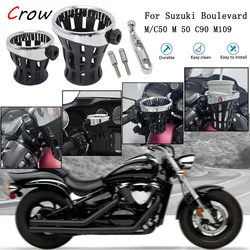 For Suzuki Boulevard M/C50 M 50 C90 M109 Motorcycle Accessories Water Bottle Holder Perch Mount Drink Holder Drinking Bracket