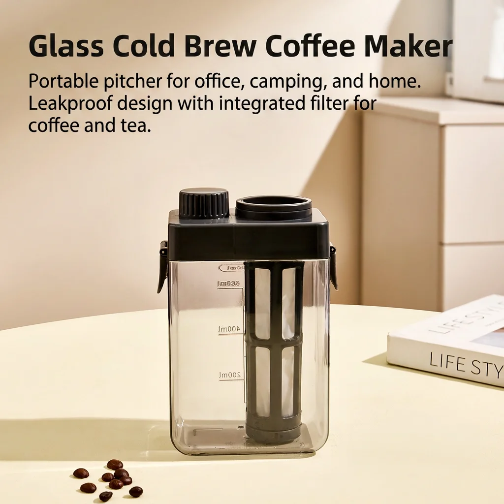 Cafeteira Portátil para Cold B - French Press Glass avaliação e preço