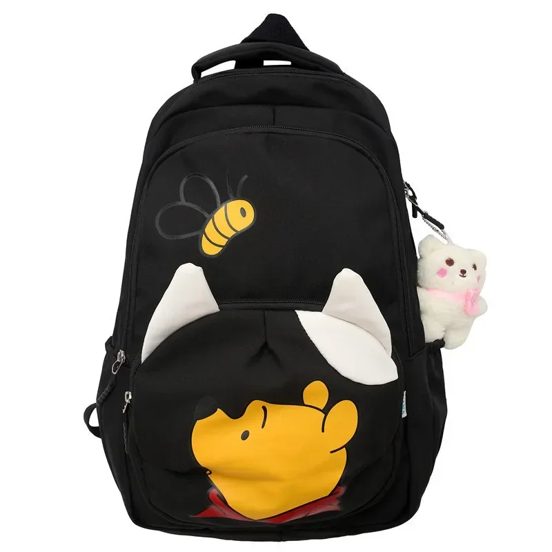 Mochila Disney para mujer, mochila multifuncional de alta calidad con dibujos animados a la moda, bolsa de almacenamiento para ordenador portátil de gran capacidad