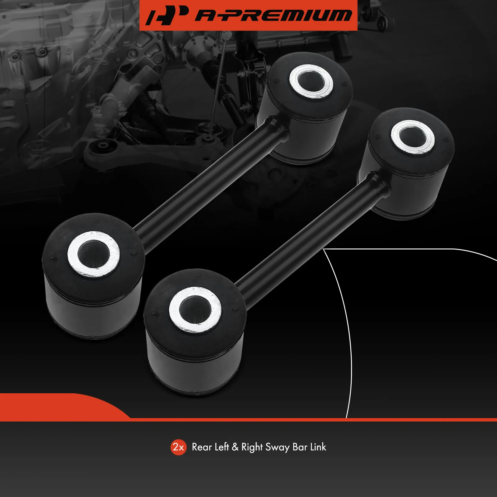 A-Premium 2x Rear Stabilizer Bar End Link for Dodge Grand Caravan Caravan 1991-2007 Chrysler Town & Country 1991-2007 Voyager