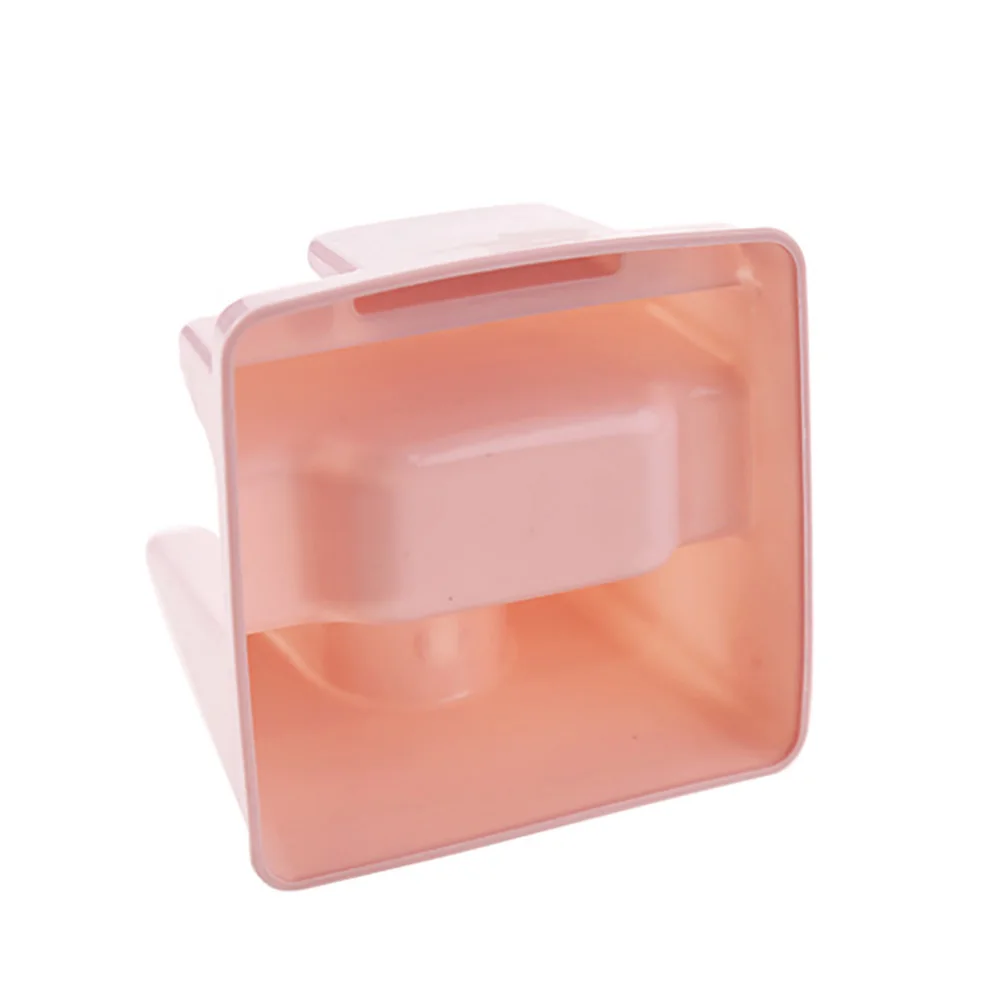 

2pcs Plastic Pot Lid Holder Pan Cover Shelf Cookware Organizer Pink Kitchen Storage Accessories Modern