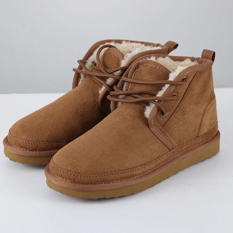 Goosecret damskie botki moda ciepłe buty turystyczne do chodzenia podszewka ze sztucznego futra damskie buty śniegowe kryty odkryte obuwie