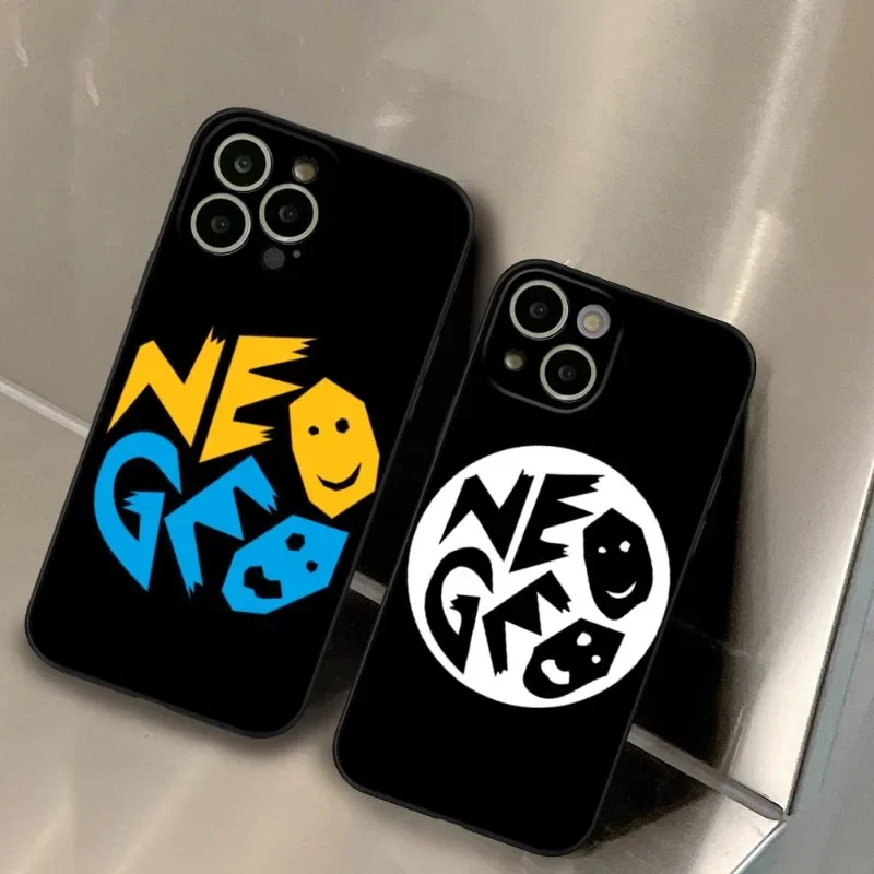 Logo Neo Geo-Aes-Cd-Mvs Neogeo Phone Case FOR IPhone 14 13 11 12 Pro 8 7 Plus X 13 Pro MAX XR XS MINI Black Covers