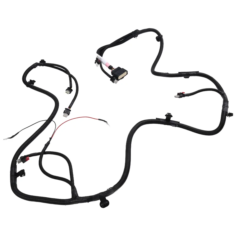 ل تسلا نموذج Y 2020-2024 المصد الأمامي الأسلاك تسخير دون أضواء الضباب 1489045-01-D