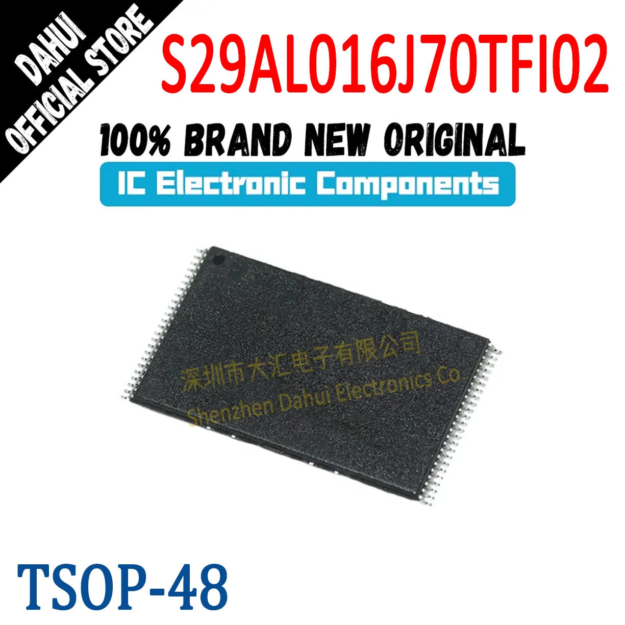 S29AL016J70TFI02 S29AL016J70TF102 S29AL016J70TFI020 New Original Storage Chip IC