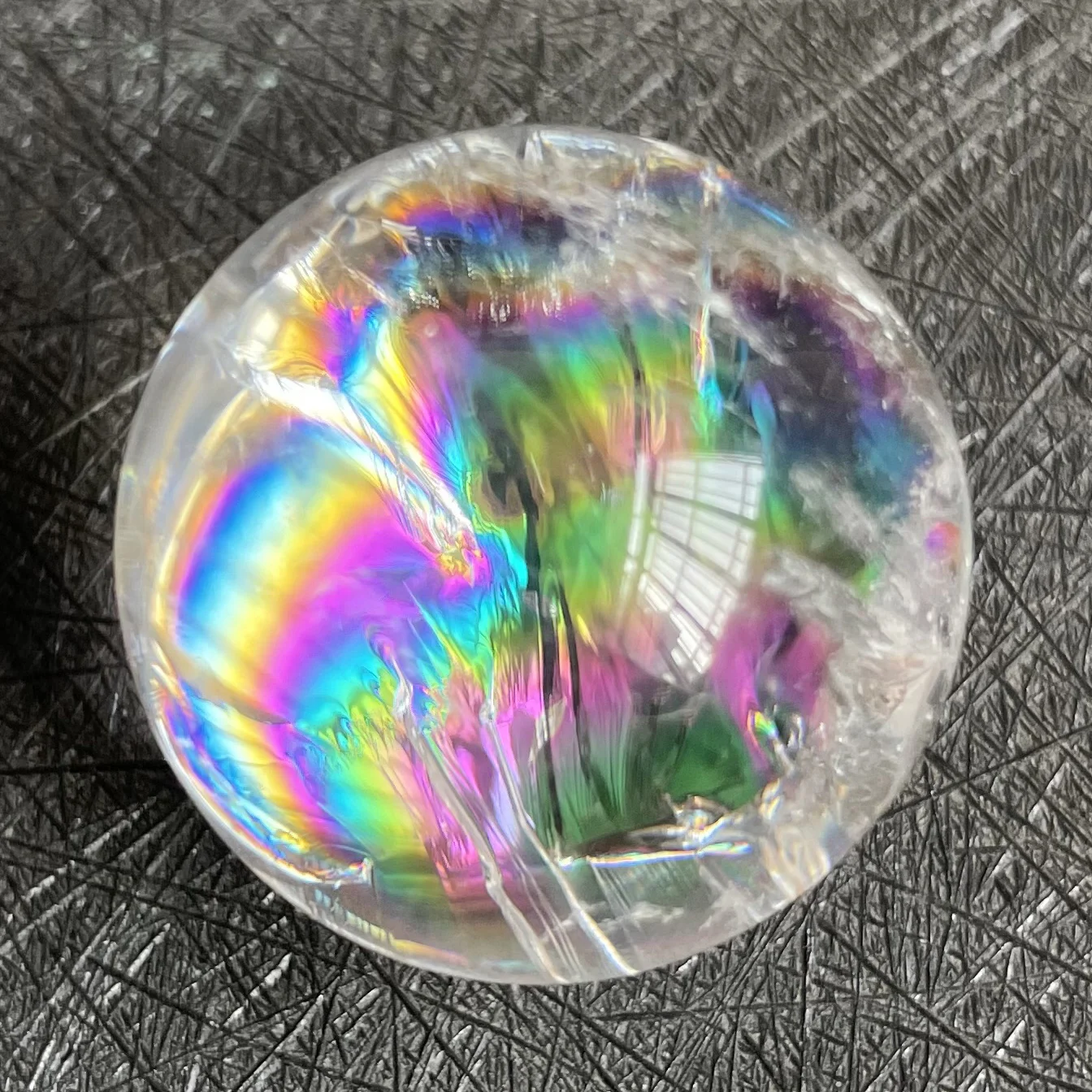 

Natural Stone Clear Quartz Crystal Ball Rainbow Sphere Polished Rock Feng Shui 2022 Decoration Gift Reiki Healing