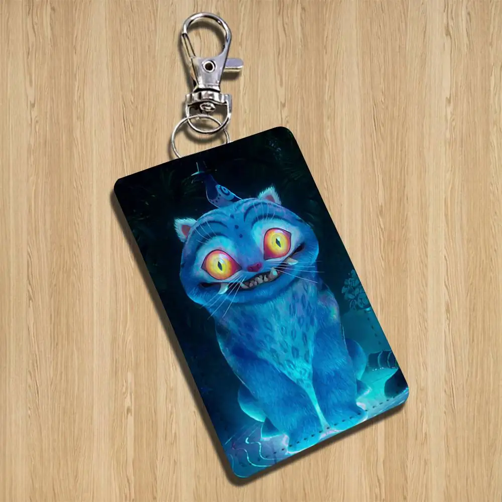 R-Rumi j-Jinu شيطان الصيادين الكرتون المغني أنيمي بطاقة المفاتيح موضة قلادة حقيبة معرف بطاقة الباب حافظة حافلة بطاقة لطيف الكبار