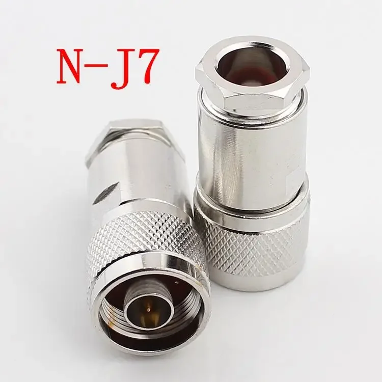 5pcs  RF connector N-J-7 (N-J7) N-type male 50-7 mounting type five piece antenna connector pressure free