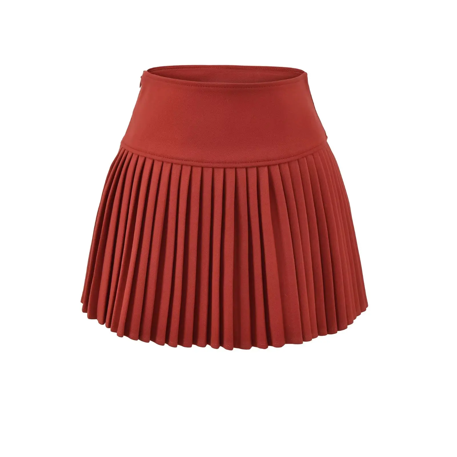 レトロアメリカンカレッジスレウールチェック柄スカート女性の秋冬ハイウエスト痩身アンチライトAラインスカート